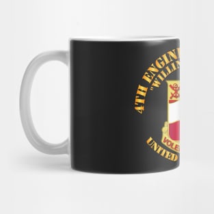 4th Engineer Bn -  Willing and Able Mug